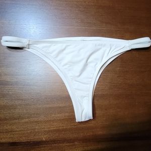 Aqua Strappy Thong Bikini NWOT